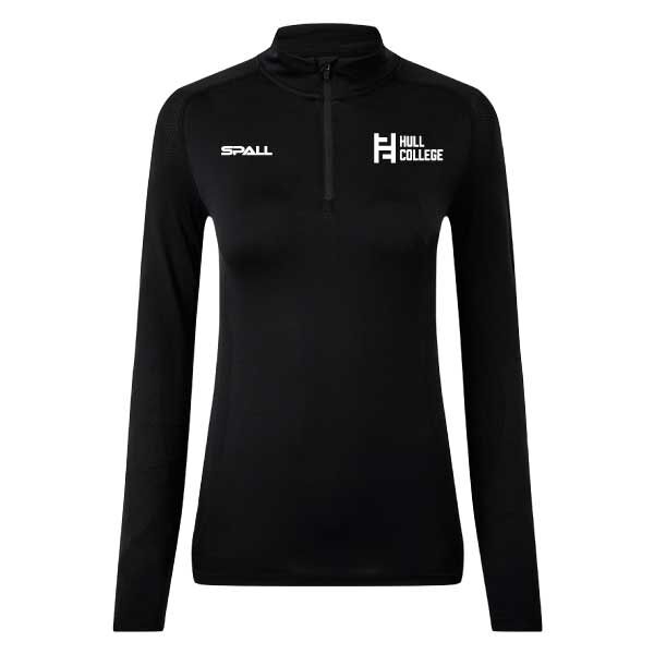 TR205 Hull College Womens Seamless QTR Zip Midlayer Thumbnail
