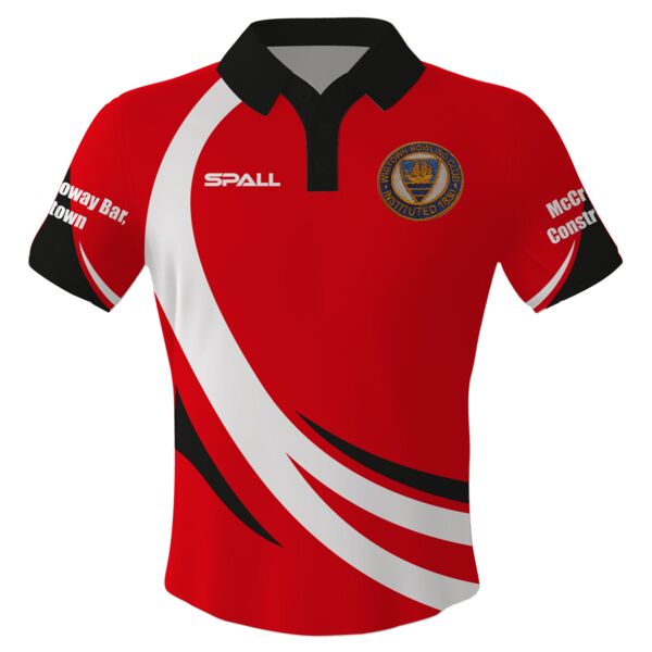 Wigtown Bowls Club Shirt Mens - Black Thumbnail