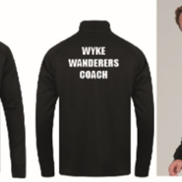 Wyke Wanderers Coaches Tracksuit Top Thumbnail