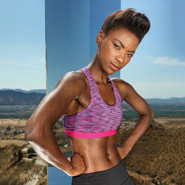 Women's TriDri® performance sports bra (medium impact) Thumbnail