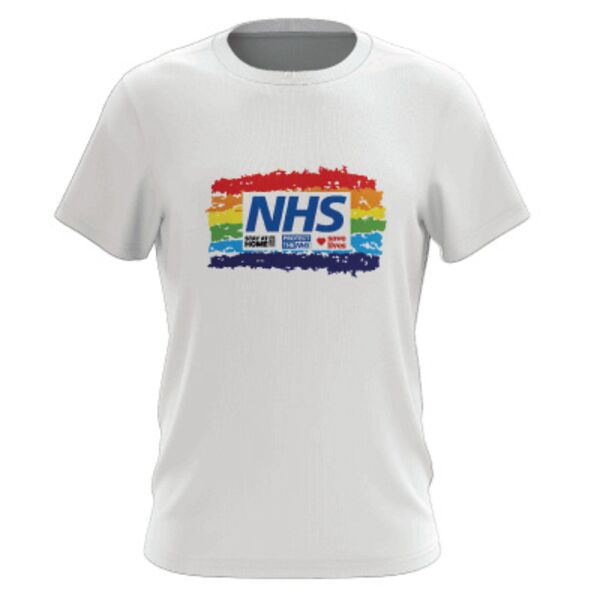 NHS Charity T-Shirt Straight Stripe - Mens Thumbnail
