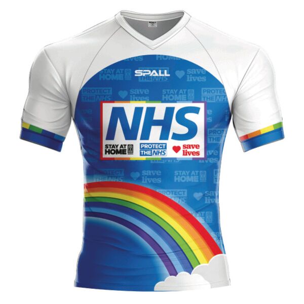 NHS Charity T-Shirt Arch Rainbow - Mens Thumbnail
