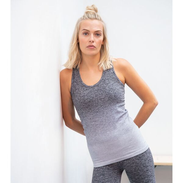 Women's seamless fade out vest Thumbnail